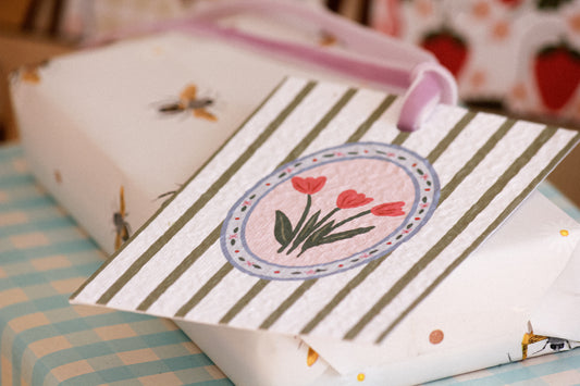 Tulips Eco-luxe Plantable Gift Tag
