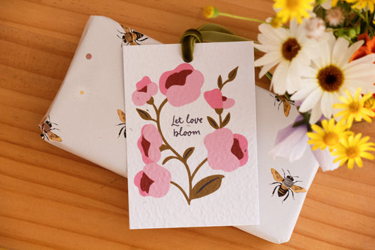 Let Love Bloom Eco-luxe Plantable Gift Tag - Wholesale