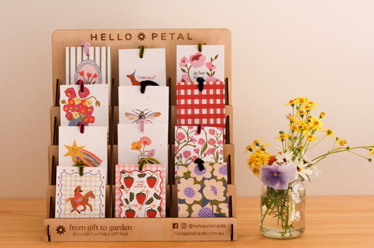 Eco-luxe Gift Tag Display Stand - PREORDER