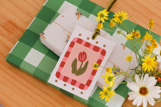 Ruby Bloom Eco-luxe Plantable Gift Tag