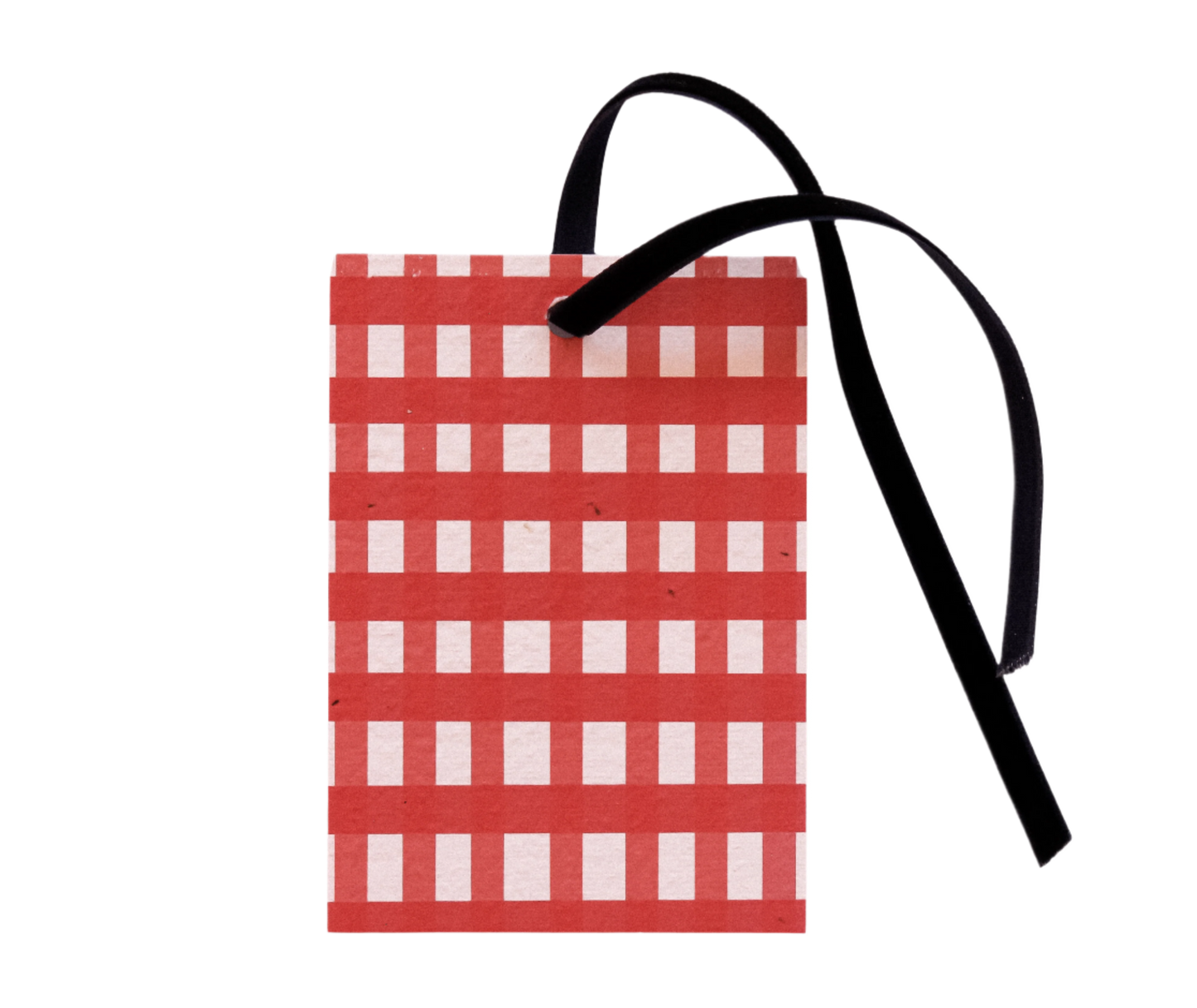 Gingham Eco-luxe Plantable Gift Tag
