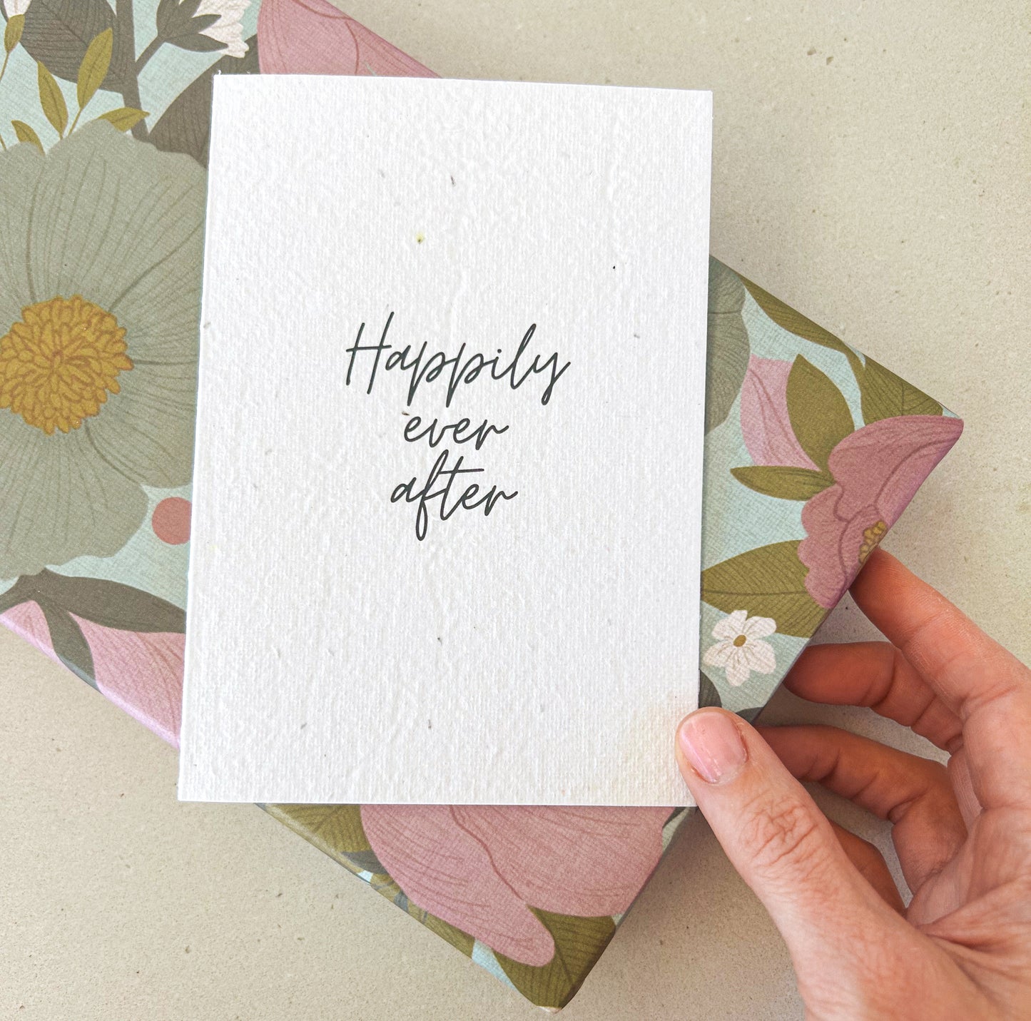 Happily Ever After Plantable Card