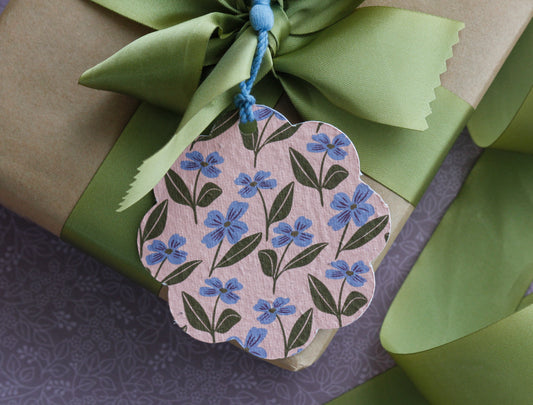 Fleur Plantable Gift Tag and Tassel - Outlet