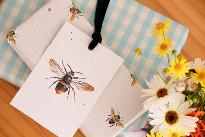 Bee Eco-luxe Plantable Gift Tag