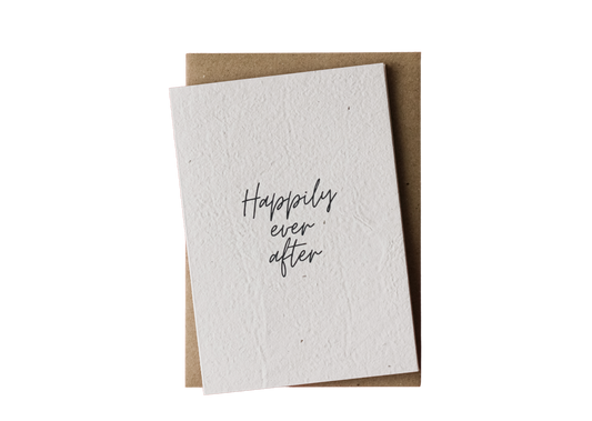 Happily Ever After Plantable Card