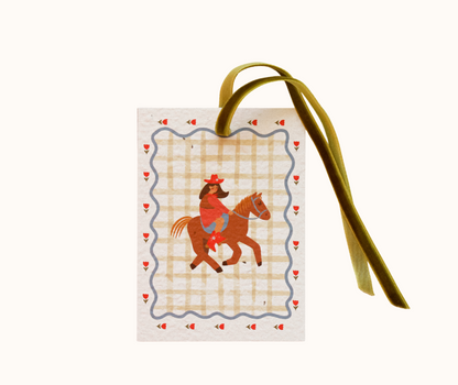 Pony Club Eco-luxe Plantable Gift Tag