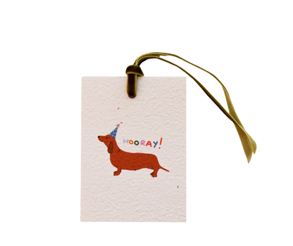 Hooray Eco-luxe Plantable Gift Tag