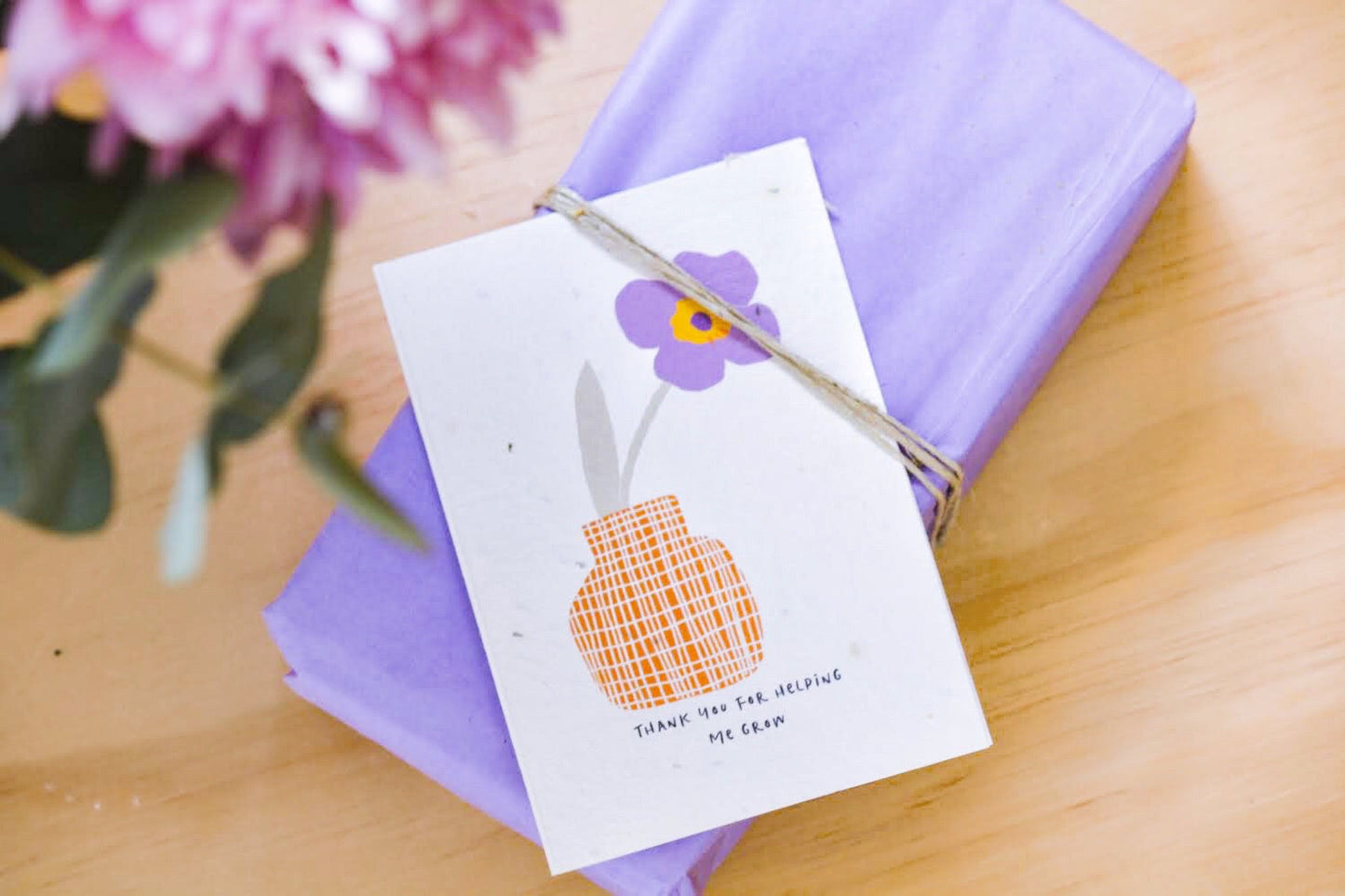 Pansy Plantable Card