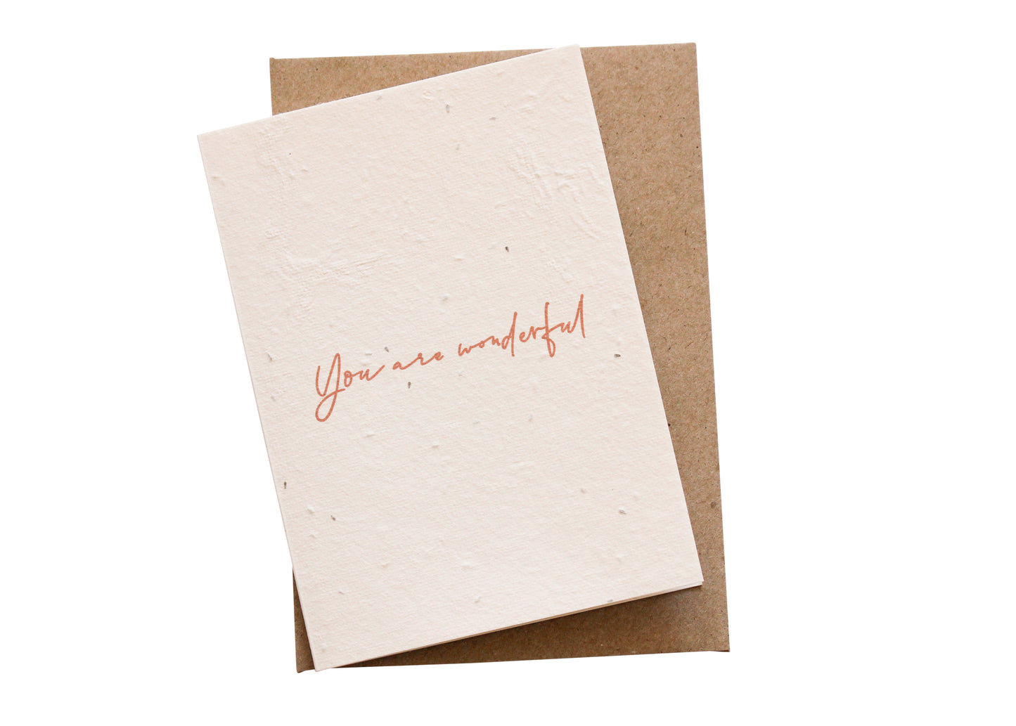 You are Wonderful Plantable Card