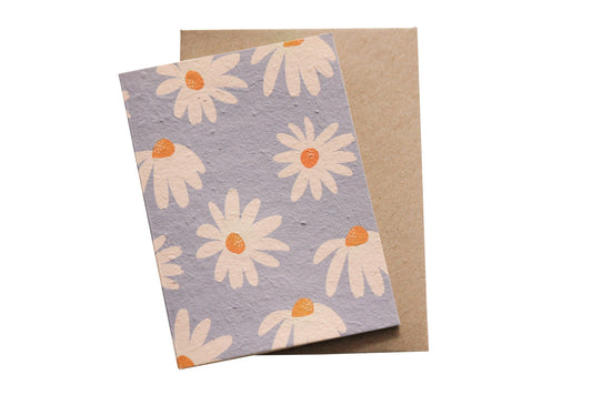 Periwinkle Posey Plantable Card